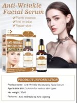 AICHUN BEAUTY Anti Wrinkle Facial Serum 30ml with Hyaluronic Acid & Argan Oil, Moisturizing Anti Aging Serum for All Skin Types