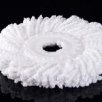 Pack of 3 Spin Mop Refill Heads Microfiber Round Replacement Mop Heads for Floor Cleaning - Image 2