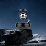 Star Solar Powered Levitating Ball Air Freshener Car Dashboard Decor - Image 2