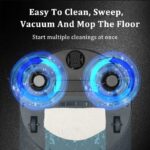 cPortable Mini Wireless Smart Sweeping Robot Vacuum Cleaner 3 in 1 Rechargeable Mop for Home & Office - Image 3