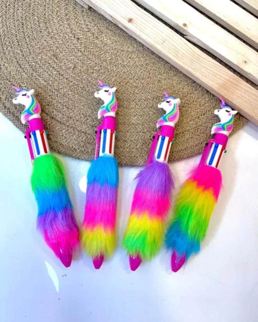 6 In 1 Multi-Functional Pen, Smooth Writing, Durable Build & Comfortable Grip for Office, School & Daily Use (Random Color)
