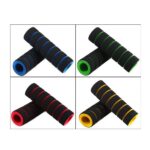 Pack of 4 Universal Foam Handlebar Grips | Anti-Slip Comfort Grip Covers for Motorcycle & Bicycle (Random Color) - Image 4