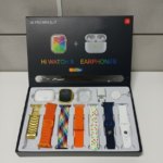 i30 Pro Max Smart Watch Series 9 | 11?in?1 Set | With Earbuds, Adapter, Wireless Charger & Cover | 2.3" HD Ultra | Random Colour