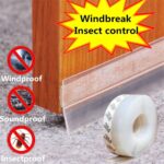 5 Meter Door Seal Tape for Doors & Windows, Weatherproof Soundproof Draft Stopper Strip with Strong Adhesive