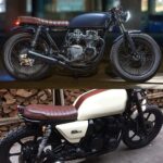 Universal Cafe Racer Bike Seat with Complete Fitting Kit for CD 70 & CG 125 | Vintage Motorcycle Flat Seat Black - Image 4