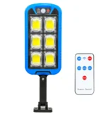 Solar Street COB Light with Motion Sensor, ZB-150B Outdoor Security Streetlight with Remote Control, Waterproof Solar Flood Light for Parking Lot Garden and Outdoor Areas - Image 4