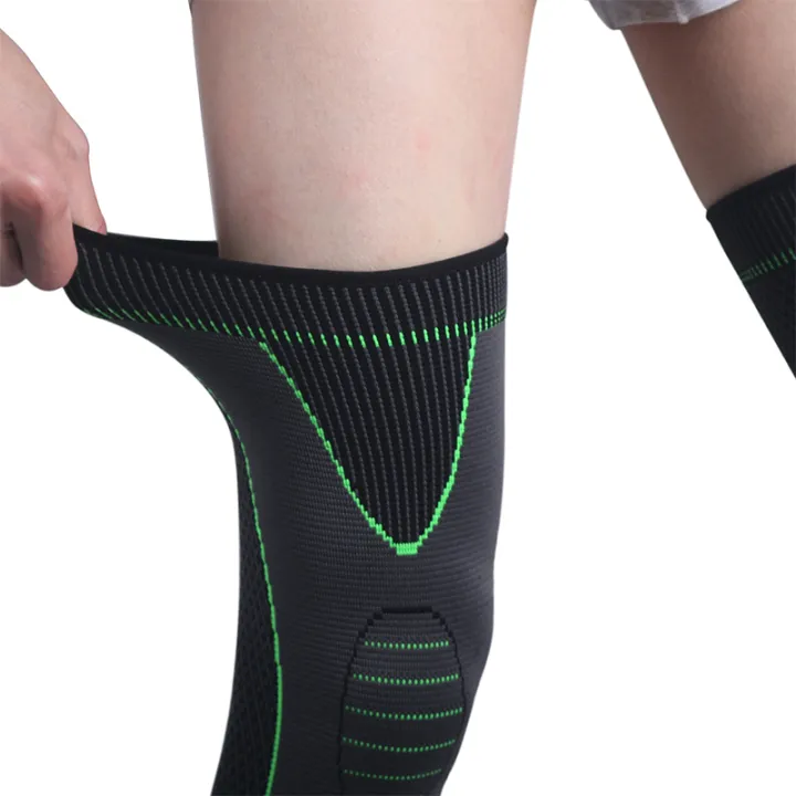 Compression Knee Support Sleeve Elastic Knee Pad Brace for Sports and Pain Relief