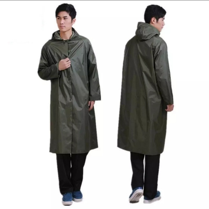 Waterproof Rain Coat for Men & Women – Parachute Material Raincoat for Bikers & Travelers (1 Piece, Random Color)
