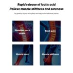 Fascial Deep Muscle Fitness Chargeable Massage Gun, Deep‑Tissue Recovery Massager with 4 Heads & Multi‑Speed - Image 2