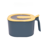 Modern Spice Kit 1000 ml 4 Grid Spice Jar for Home and Kitchen Storage (Random Color)