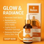 Relax Vitamin C Daily Serum 30ml Brightening & Anti-Aging Face Serum for Radiant, Even-Toned Skin