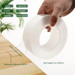 Nano Tape Double Side Tape 3 Meter Washable Reusable Transparent Strong Adhesive Mounting Tape - Image 4