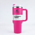 Stanley 40 Oz Stainless Steel Vacuum Insulated Tumbler with Straw | Leak Proof Travel Mug 1200ML