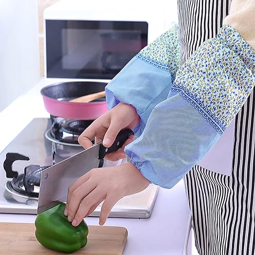 Kitchen Sleeve Cover Waterproof Arm Sleeves Kitchen Dustproof Arm Sleeves Used for Family (Random Color) – Reusable Waterproof Forearm Sleeves for Cooking, Washing & Winter Laundry Protection Shop Kitchen Sleeve Cover Waterproof Arm Sleeves Kitchen Dustproof Arm Sleeves Used for Family