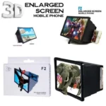 F2 Portable 3D Mobile Screen Magnifier HD Video Enlarger for All Smartphones - Image 4