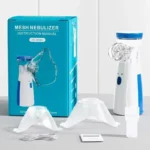 Portable Mesh Nebulizer Quiet USB Rechargeable Inhalation Machine for Kids & Adults