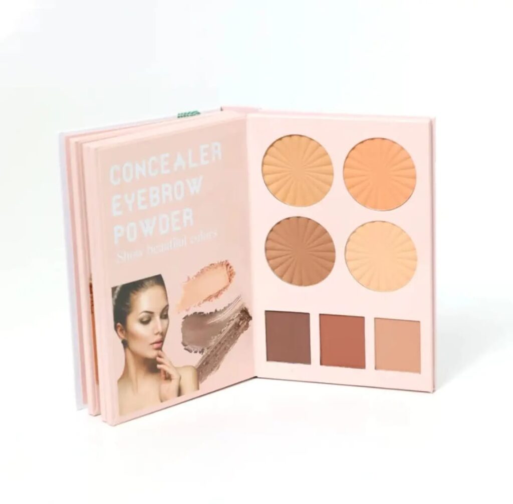 Mocallure 4-in-1 Original Professional Makeup Book Palette | Eyeshadow, Concealer, Blusher, Highlighter & Eyebrow Kit