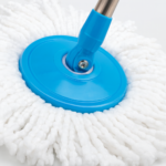 Spin Mop Easy Spin Magical Mop Set with Steel Bucket | 360° Microfiber Floor Cleaning Mop - Image 3