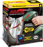 Air Dragon Portable Air Compressor with Built In LED Light | Digital Tire Inflator Pump for Car, Bike, Balls & Air Mattresses - Image 2