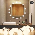 Vanity Light LED Bulbs for Makeup Mirror 10 Bulbs 3 Light Modes - Adjustable Brightness Hollywood Style Makeup Lighting Kit Pakistan - Image 3