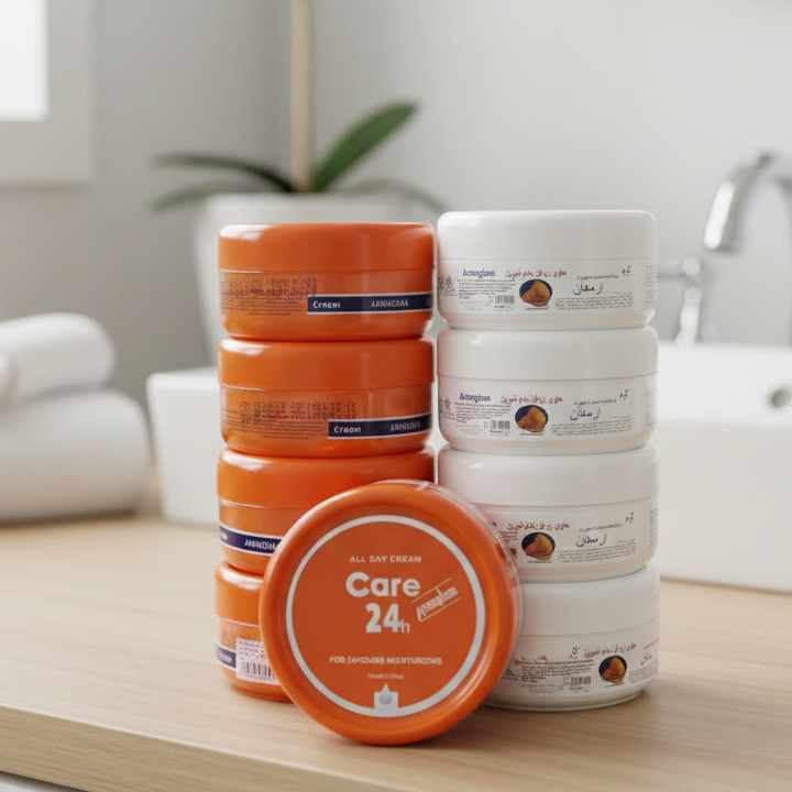Armghan All Day 24 Hr Moisturizing Cream 140ML Long Lasting Hydration for All Skin Types