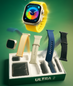 New Model S200 Smart Watch | Full Touch Display, 4 Original Straps, Wallet Feature & Protective Cover - Image 4