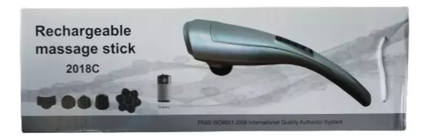 2018C Infrared Light Massager Rod – Non‑Rechargeable Handheld Massager (Grey Color)