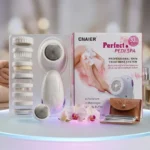 30 pcs set box Electric Pedicure Tool Foot Care Hard Dead Cuticle Skin Calluses Remover, Portable Battery‑Operated Foot File for Home Pedicure