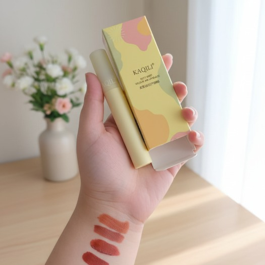 Kaqili Soft Mist Lipgloss Velour Air Lip Glaze Matte Hydrating Lip Color Pakistan