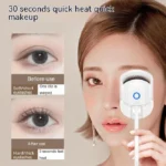 Smart Eyelash Curler Rechargeable Heated Lash Curler 2 Temperature Fast Heating - Image 3