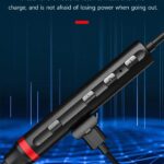 Lenovo HE05X II Bluetooth 5.0 Neckband Earphones Wireless Magnetic Sports Headset with HiFi Sound & Mic (Black)