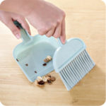 Imported Mini Broom & Dustpan Set for Desktop Cleaning, Keyboard & Car Quick Cleanup - Image 3