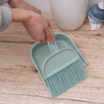 Imported Mini Broom & Dustpan Set for Desktop Cleaning, Keyboard & Car Quick Cleanup - Image 5