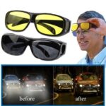 HD Day and Night Vision Wrap Around Glasses Anti Glare Driving Sunglasses for Men