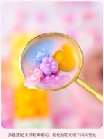 Wax Seal Stamp Kit Set with 3 Brass Stamps Spoon Candle Heating Stand 10 Color Wax Beans - Image 3