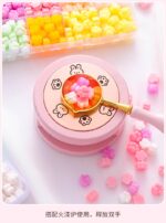 Wax Seal Stamp Kit Set with 3 Brass Stamps Spoon Candle Heating Stand 10 Color Wax Beans - Image 2