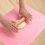 Silicone Baking Mat With Measurements Heat Resistant Non Stick Rolling Dough Mat Oven Liner Cookie Sheet