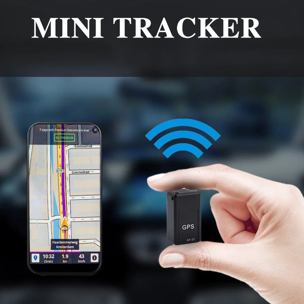 Mini GPS Tracker Magnetic Device for Kids, Vehicles & Luggage | Real Time GPS Tracking Locator