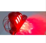 Motorcycle Cafe Racer LED Tail Light with Number Plate Holder – 2 in 1 Vintage Brake & Backlight Universal Fit