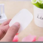 Pack of 10 Travel Soap Paper Sheets | Portable Mini Hand Wash Paper Soap for Travel & Outdoor Use - Image 4