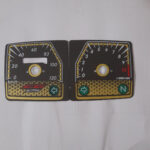 Speedometer Dial Plate for Gold Edition CG 125 Motorcycle in Pakistan