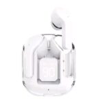Air31 Wireless Crystal Transparent Bluetooth Earbuds - Airpods Style TWS with Type-C Charging, Heavy Bass, Noise Reduction and LED Display | Random Colour Pakistan - Image 3