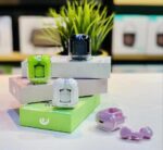 Pack of 12 Air31 Wireless Earbuds | Crystal Transparent Bluetooth 5.3 Earbuds with ENC Noise Cancellation & Silicone Pouch (Random Colors) - Image 5