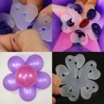 Pack Of 10pcs Balloons Clip Flower Stand Holder Balloon Tie Clips for Birthday Wedding Party Decoration - Image 3