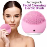 Forever Mini Facial Cleansing Brush Electric Ultrasonic Rechargeable Waterproof Face Cleanser