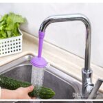 Silicone Kitchen Faucet Water Saving Filter Rotating Spray Tap Nozzle Regulator - Image 3