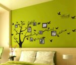 Large 200x250cm Black 3D DIY Photo Tree Wall Stickers PVC Family Wall Decals Home Decor - Image 2