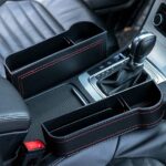 Set Of 2 Car Seat Storage Box, Car Slit Pocket Gap Organizer for Left & Right Seats (26 x 17cm) - Image 5
