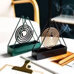 Mosquito Coil Holder Incense Burner Decorative Ornament Craft Triangle - Image 4