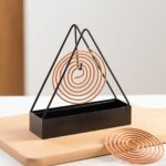 Mosquito Coil Holder Incense Burner Decorative Ornament Craft Triangle - Image 3